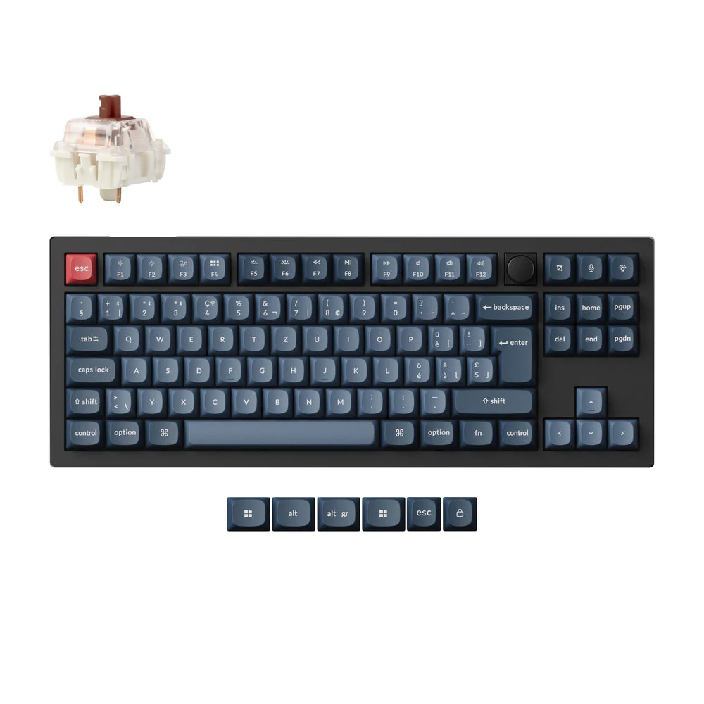 Keychron V3 Max QMK/VIA Wireless Custom Mechanical Keyboard ISO Layout Collection - Image 11