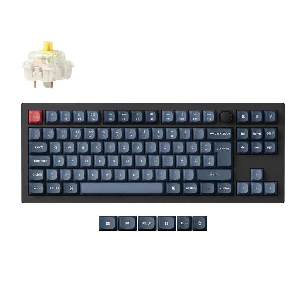 Keychron V3 Max QMK/VIA Wireless Custom Mechanical Keyboard ISO Layout Collection - Image 3