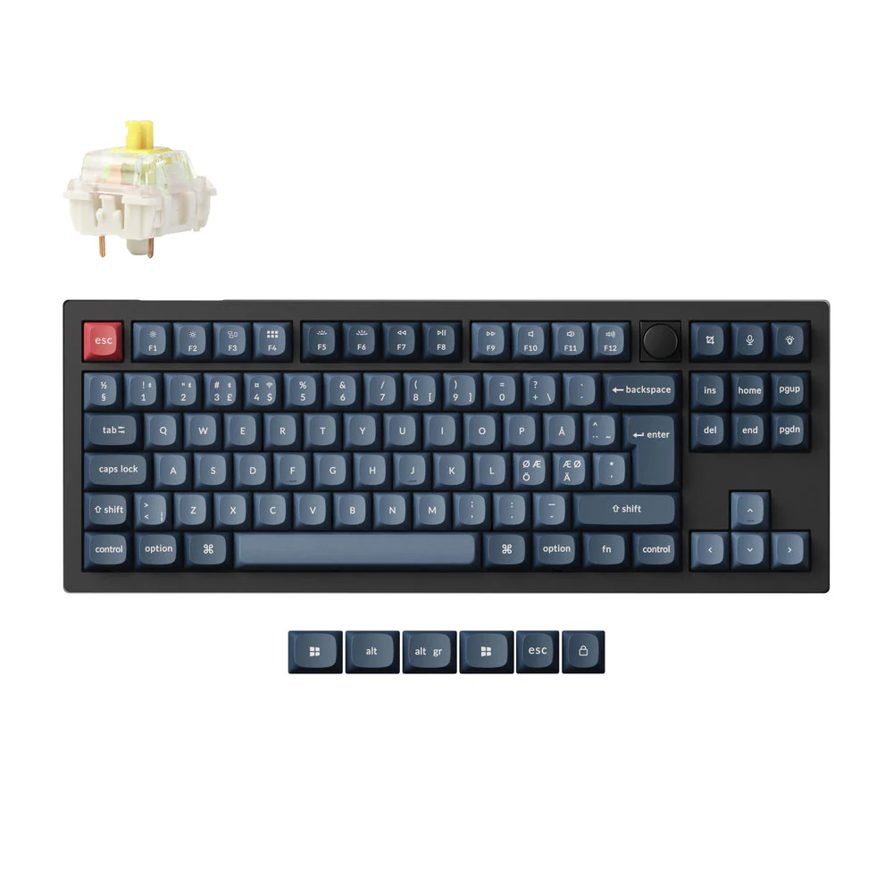Keychron V3 Max QMK/VIA Wireless Custom Mechanical Keyboard ISO Layout Collection - Image 9