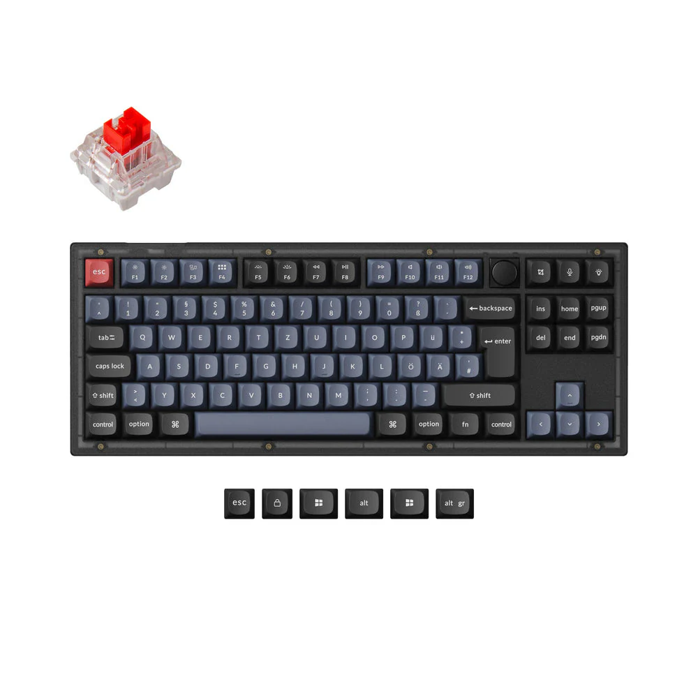 Keychron V3 QMK Custom Mechanical Keyboard ISO Layout Collection - Image 17