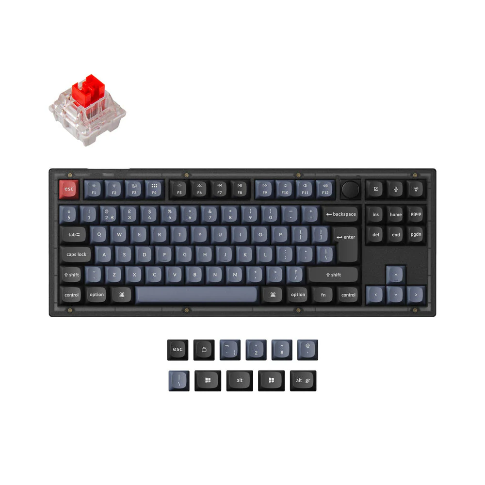 Keychron V3 QMK Custom Mechanical Keyboard ISO Layout Collection - Image 19