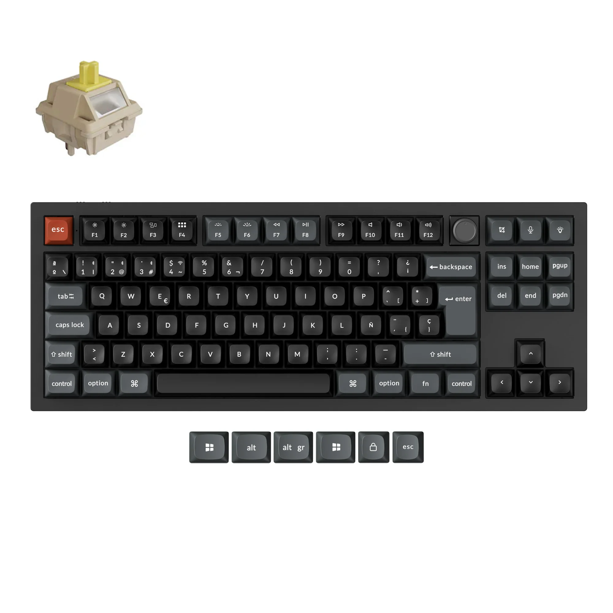Keychron V3 Ultra 8K Wireless Custom Mechanical Keyboard ISO Layout Collection - Image 6