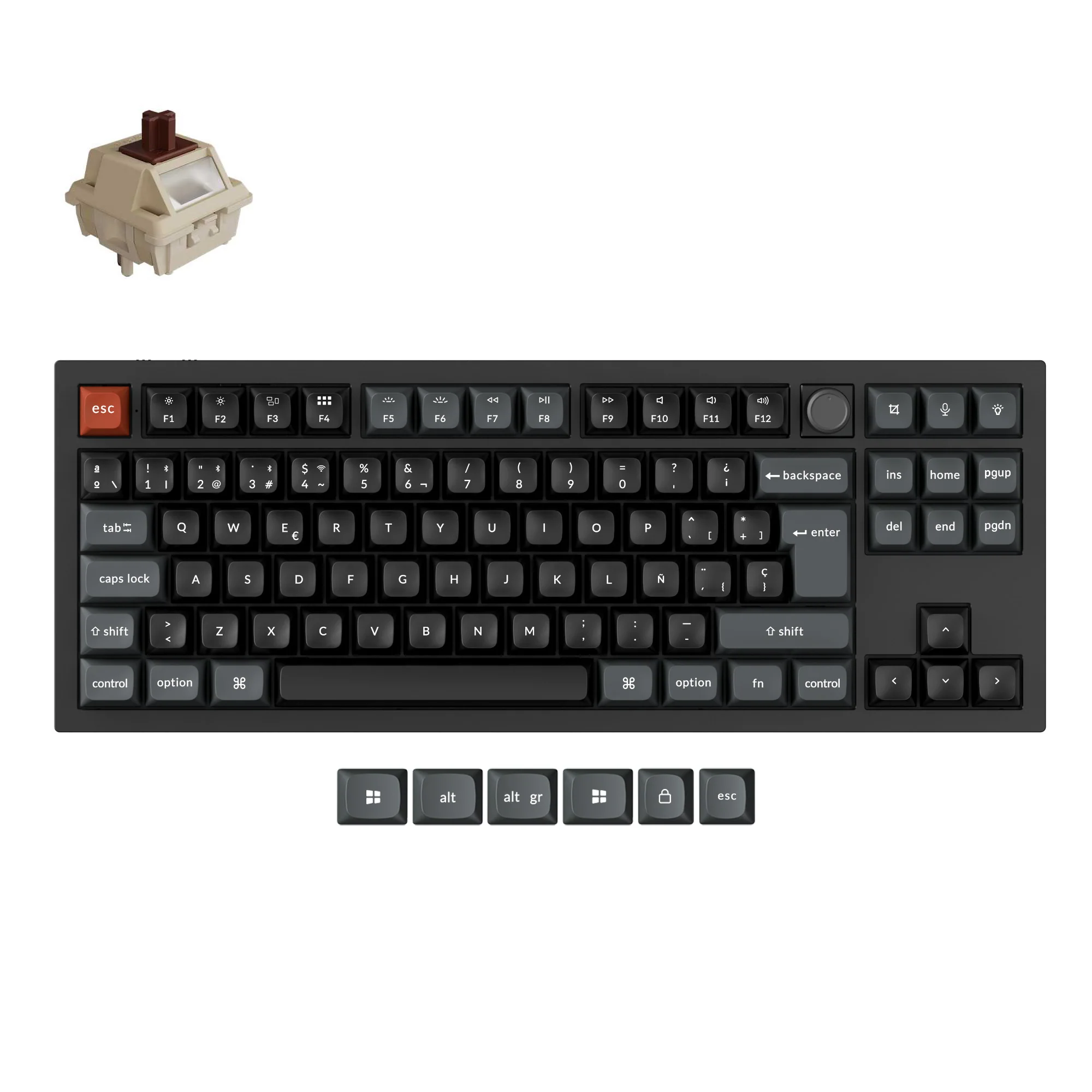 Keychron V3 Ultra 8K Wireless Custom Mechanical Keyboard ISO Layout Collection - Image 7
