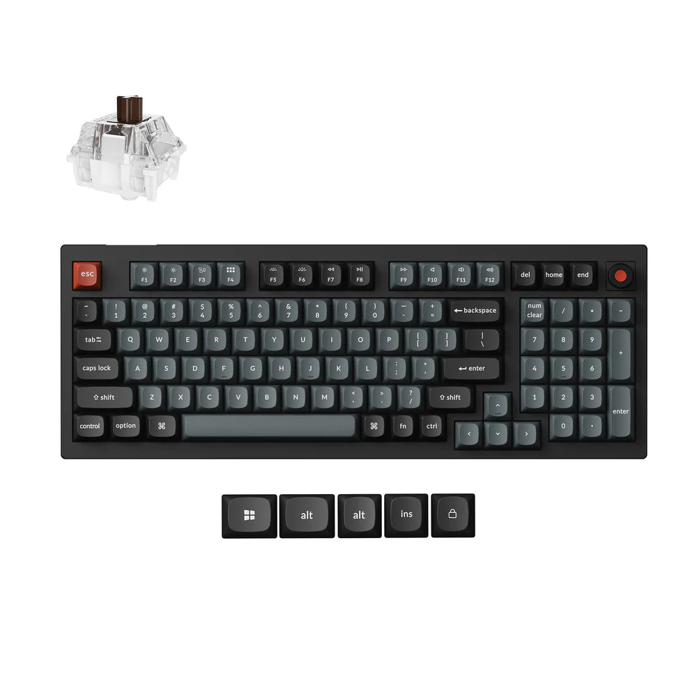 Keychron V5 8K QMK Wired Custom Mechanical Keyboard (US ANSI Layout) - Image 7