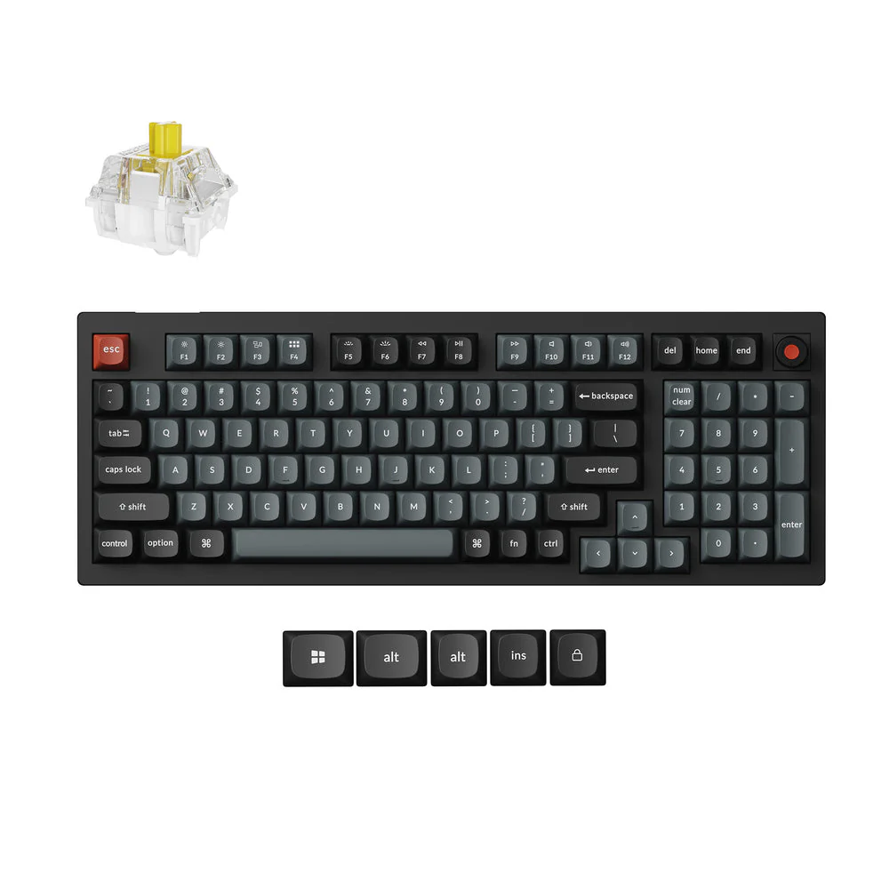 Keychron V5 8K QMK Wired Custom Mechanical Keyboard (US ANSI Layout) - Image 8