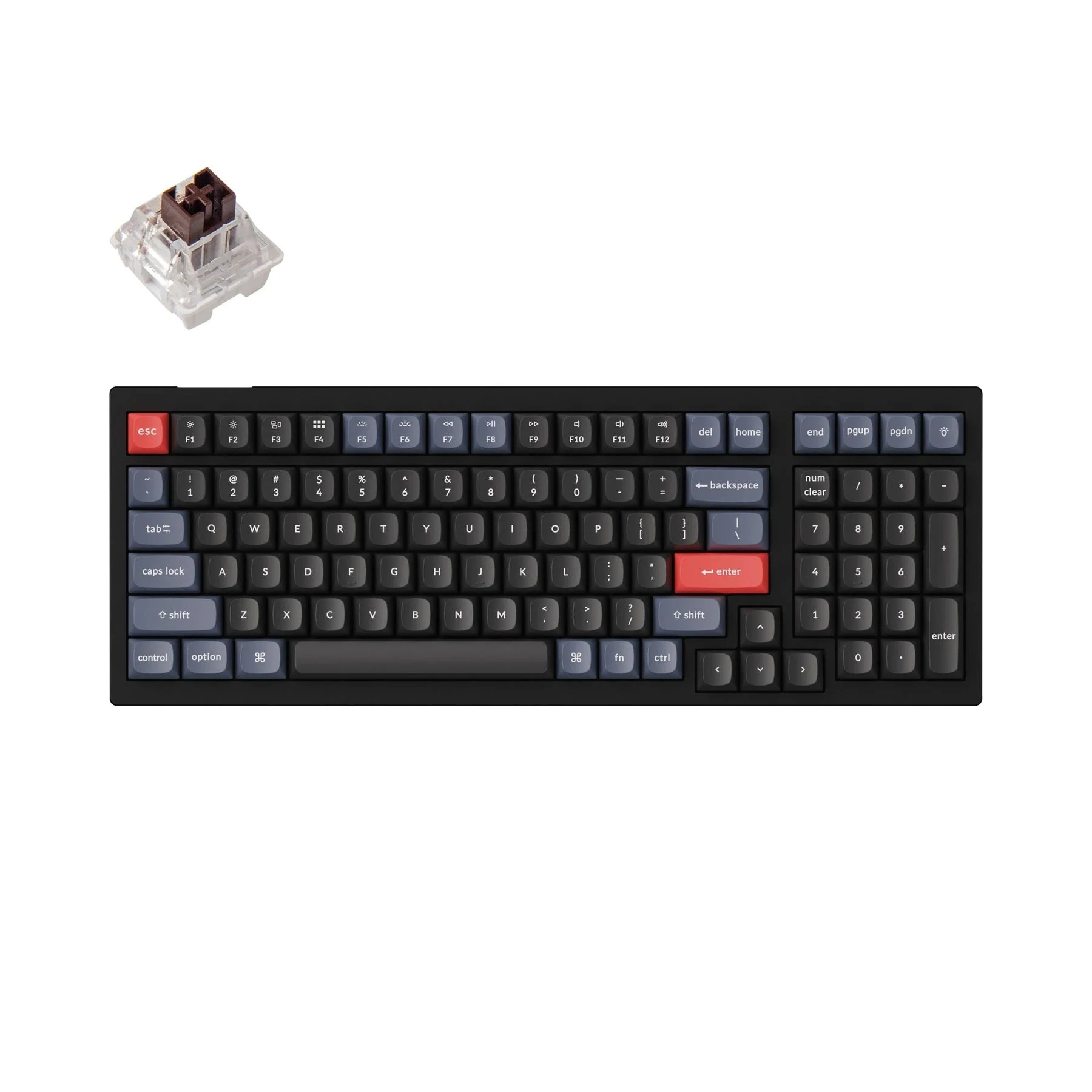Keychron V5 QMK Custom Mechanical Keyboard (US ANSI Layout) - Image 6