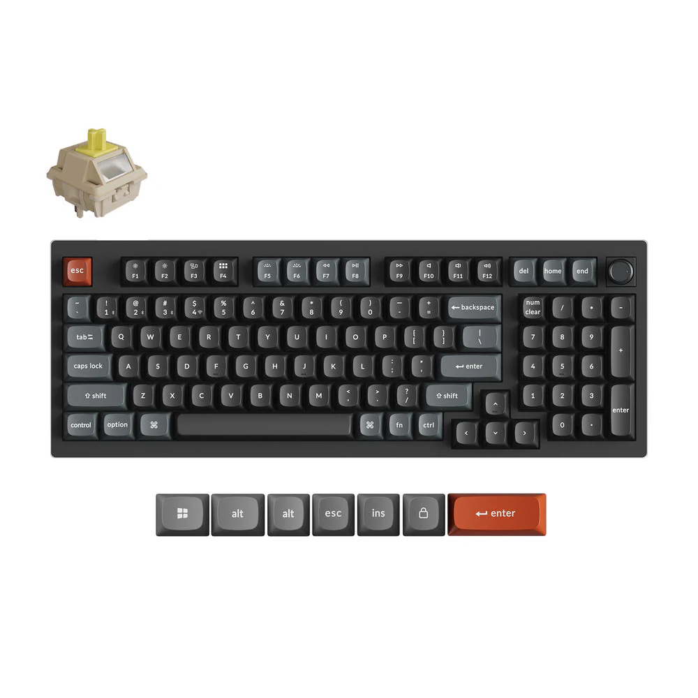 Keychron V5 Ultra 8K Wireless Custom Mechanical Keyboard (US ANSI Layout) - Image 10