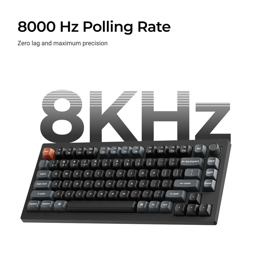 Keychron V5 Ultra 8K Wireless Custom Mechanical Keyboard (US ANSI Layout) - Image 3
