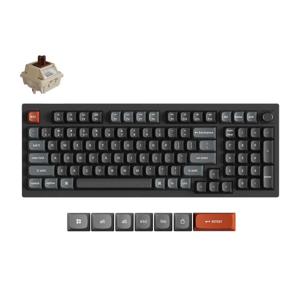 Keychron V5 Ultra 8K Wireless Custom Mechanical Keyboard (US ANSI Layout) - Image 9