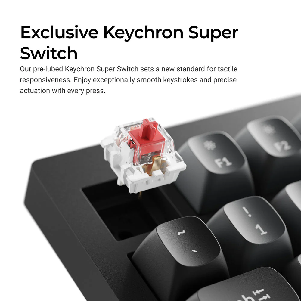 Keychron V6 8K QMK Wired Custom Mechanical Keyboard (US ANSI Layout) - Image 2