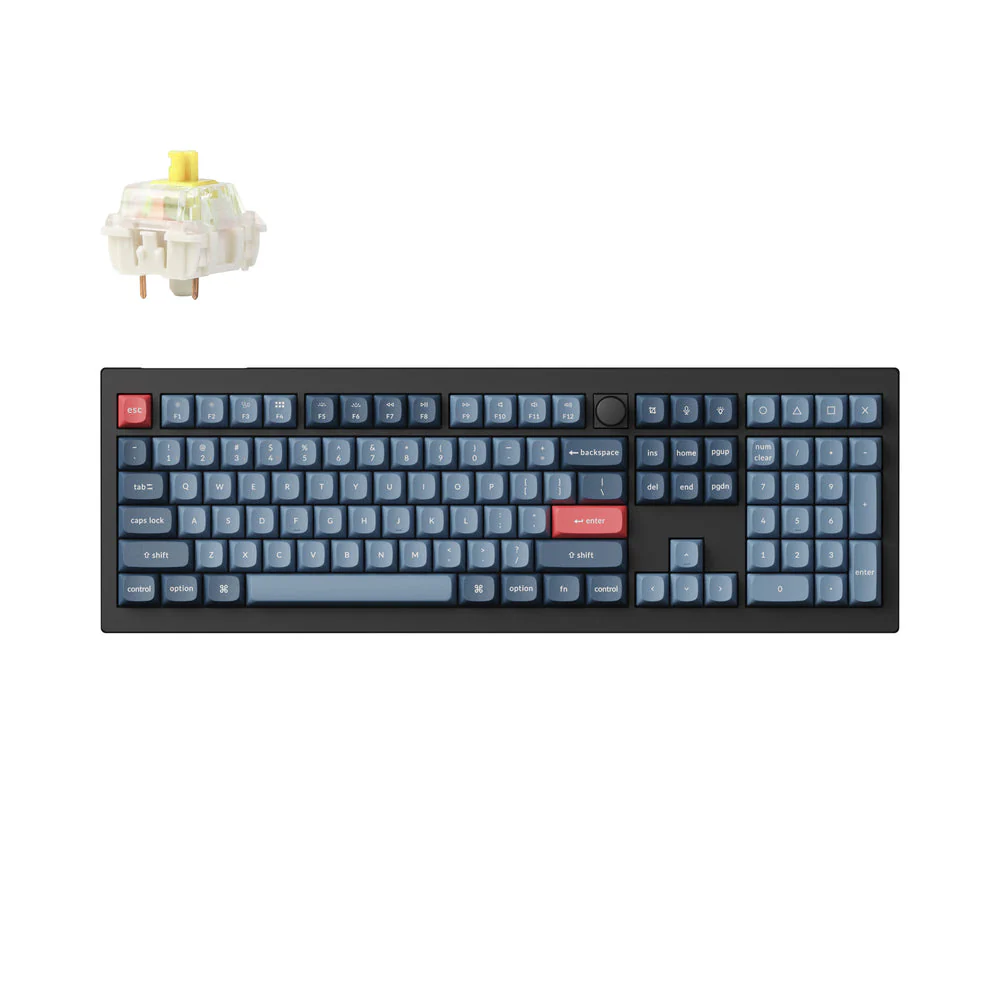 Keychron V6 Max QMK/VIA Wireless Custom Mechanical Keyboard (US ANSI Layout) - Image 3