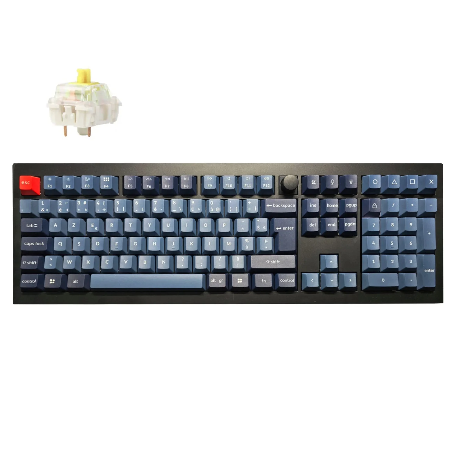Keychron V6 Max QMK Wireless Custom Mechanical Keyboard ISO Layout Collection - Image 25