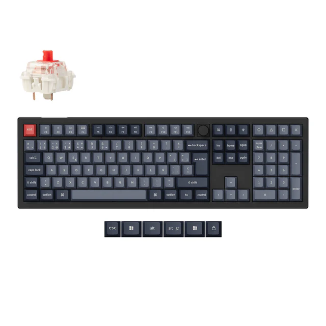 Keychron V6 Max QMK Wireless Custom Mechanical Keyboard ISO Layout Collection - Image 26