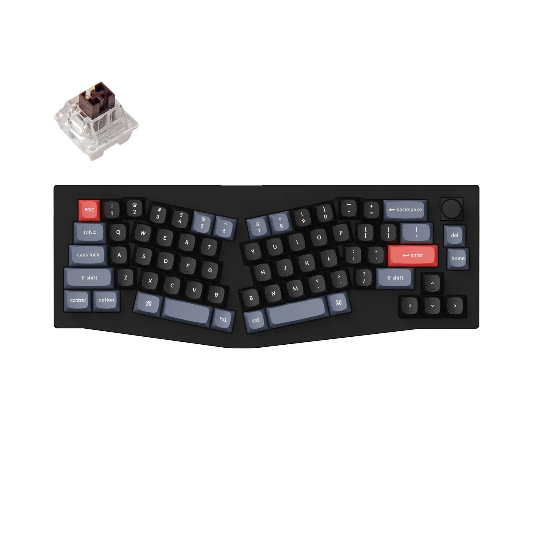Keychron V8 (Alice Layout) QMK Custom Mechanical Keyboard (US ANSI Layout) - Image 3