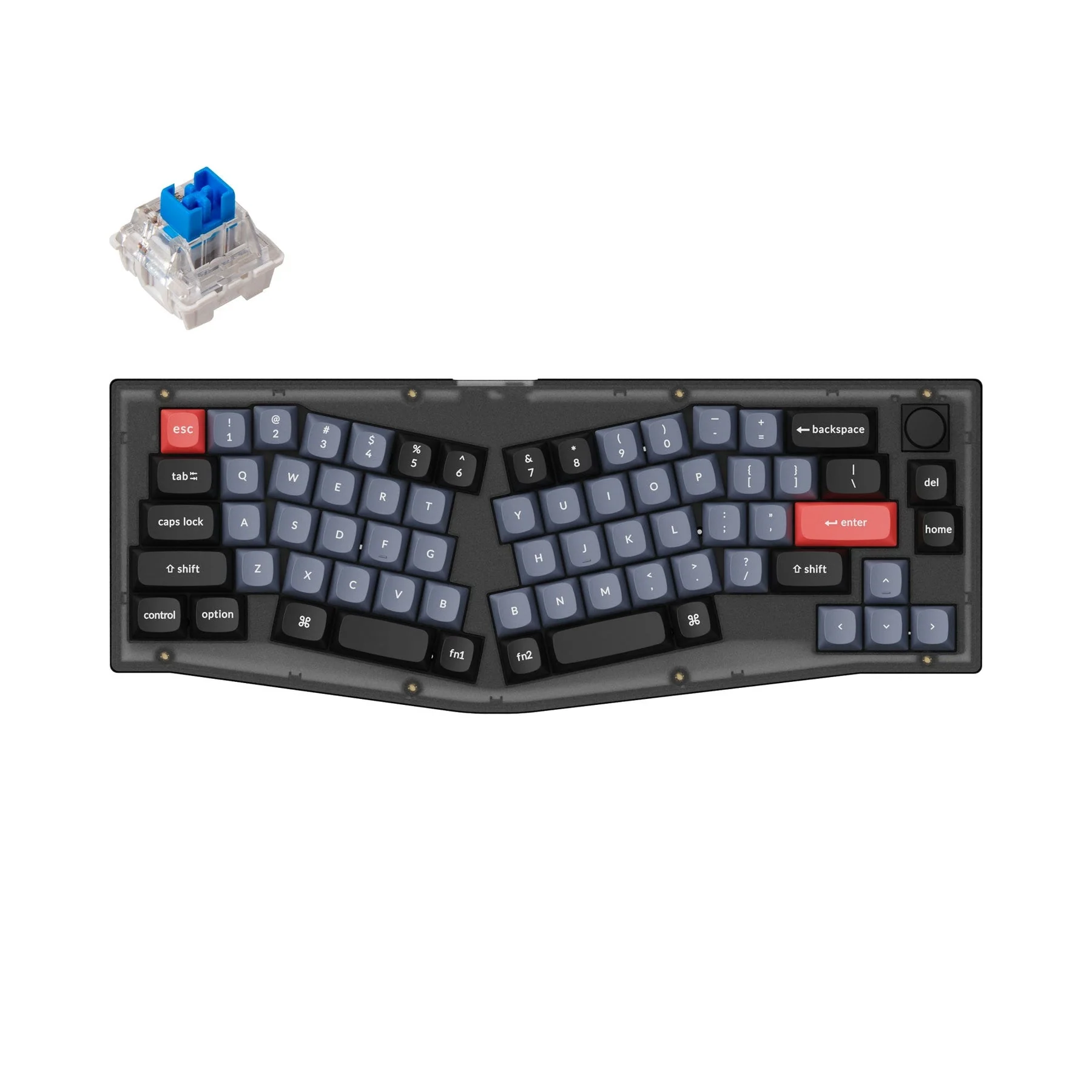 Keychron V8 (Alice Layout) QMK Custom Mechanical Keyboard (US ANSI Layout) - Image 5