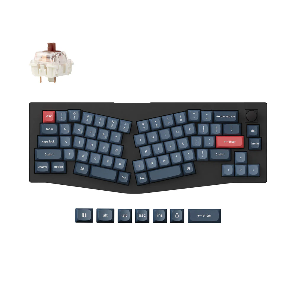 Keychron V8 Max (Alice Layout) QMK Custom Mechanical Keyboard (US ANSI Layout) - Image 2