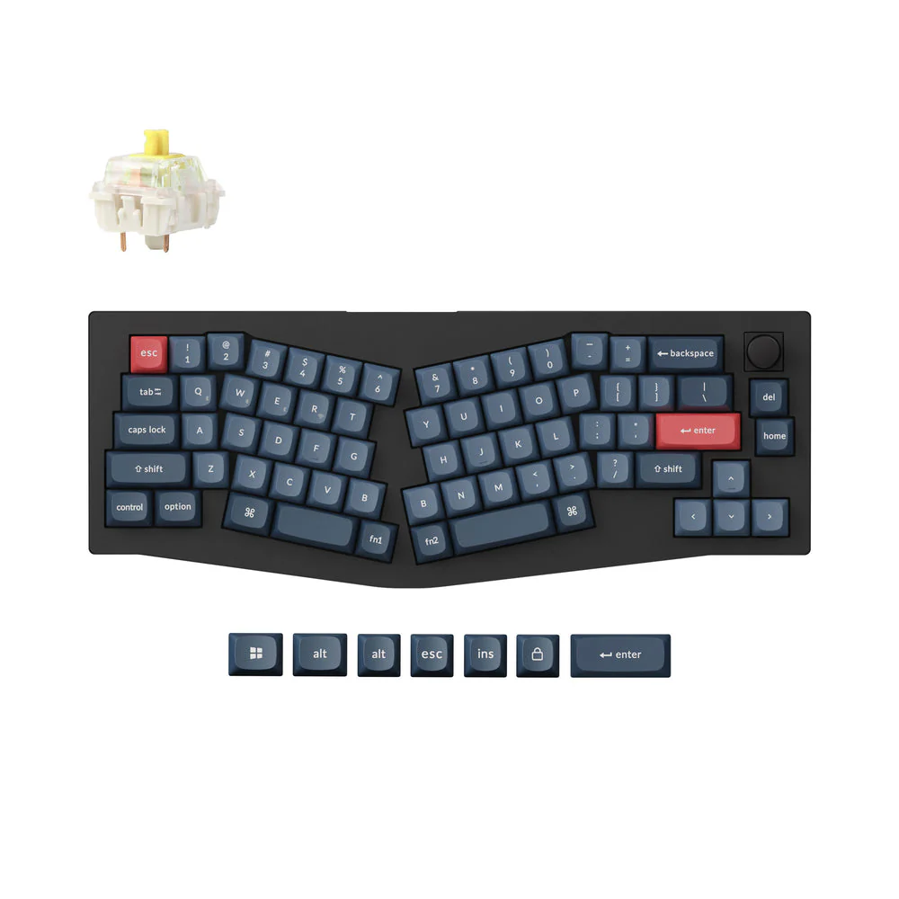 Keychron V8 Max (Alice Layout) QMK Custom Mechanical Keyboard (US ANSI Layout) - Image 3