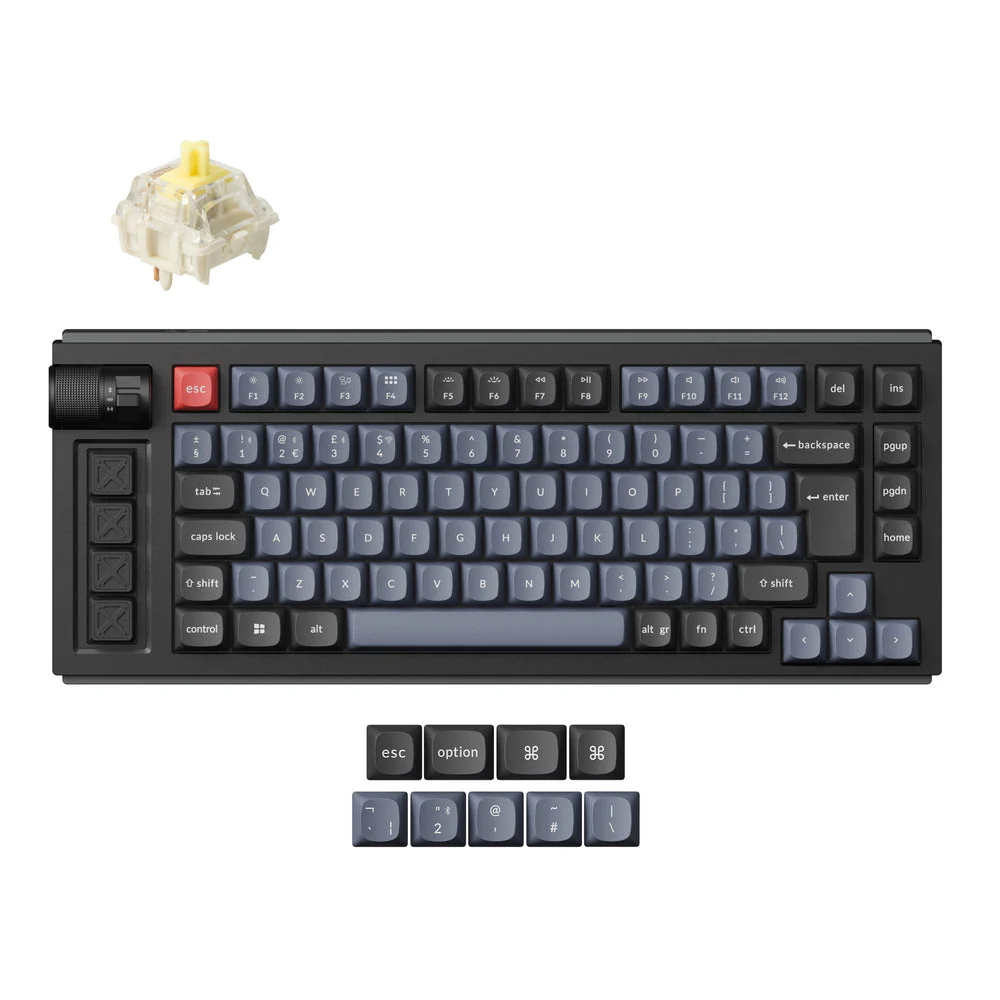Lemokey L1 QMK Wireless Custom Mechanical Keyboard ISO Layout Collection - Image 4