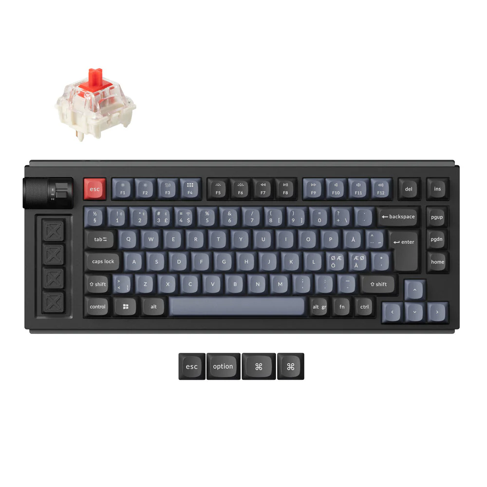 Lemokey L1 QMK Wireless Custom Mechanical Keyboard ISO Layout Collection - Image 5