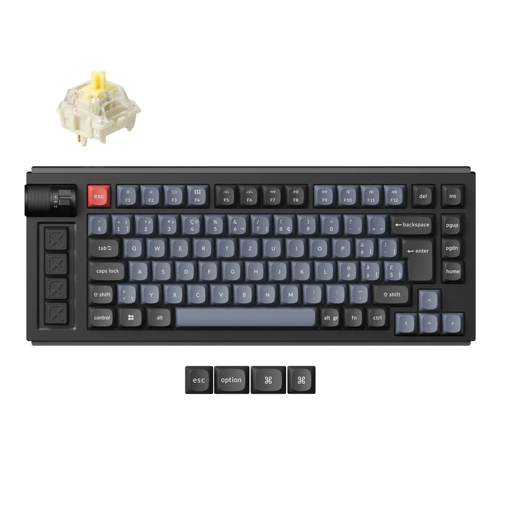 Lemokey L1 QMK Wireless Custom Mechanical Keyboard ISO Layout Collection - Image 8