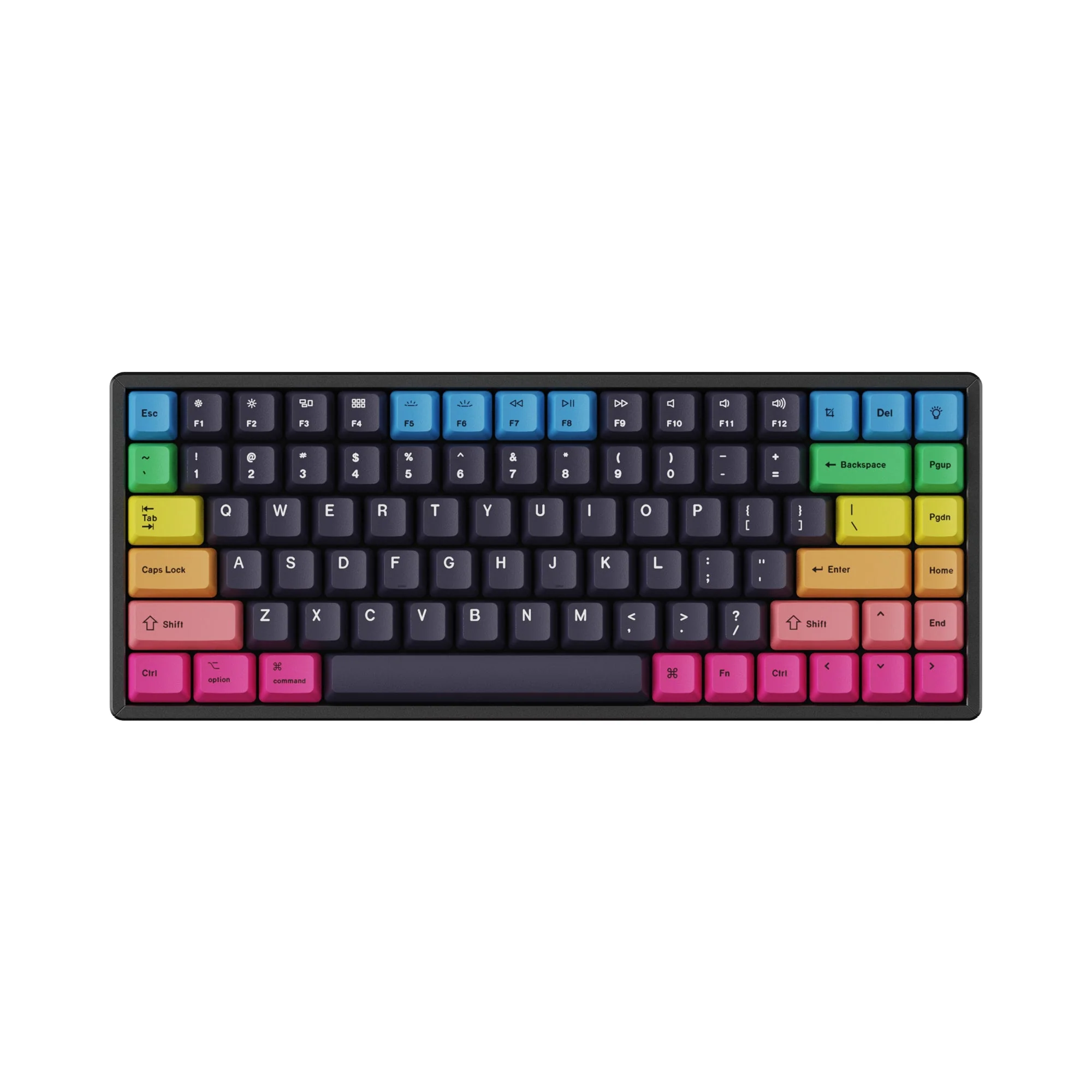 OEM Dye-Sub PBT Keycap Set - Rainbow - Image 3